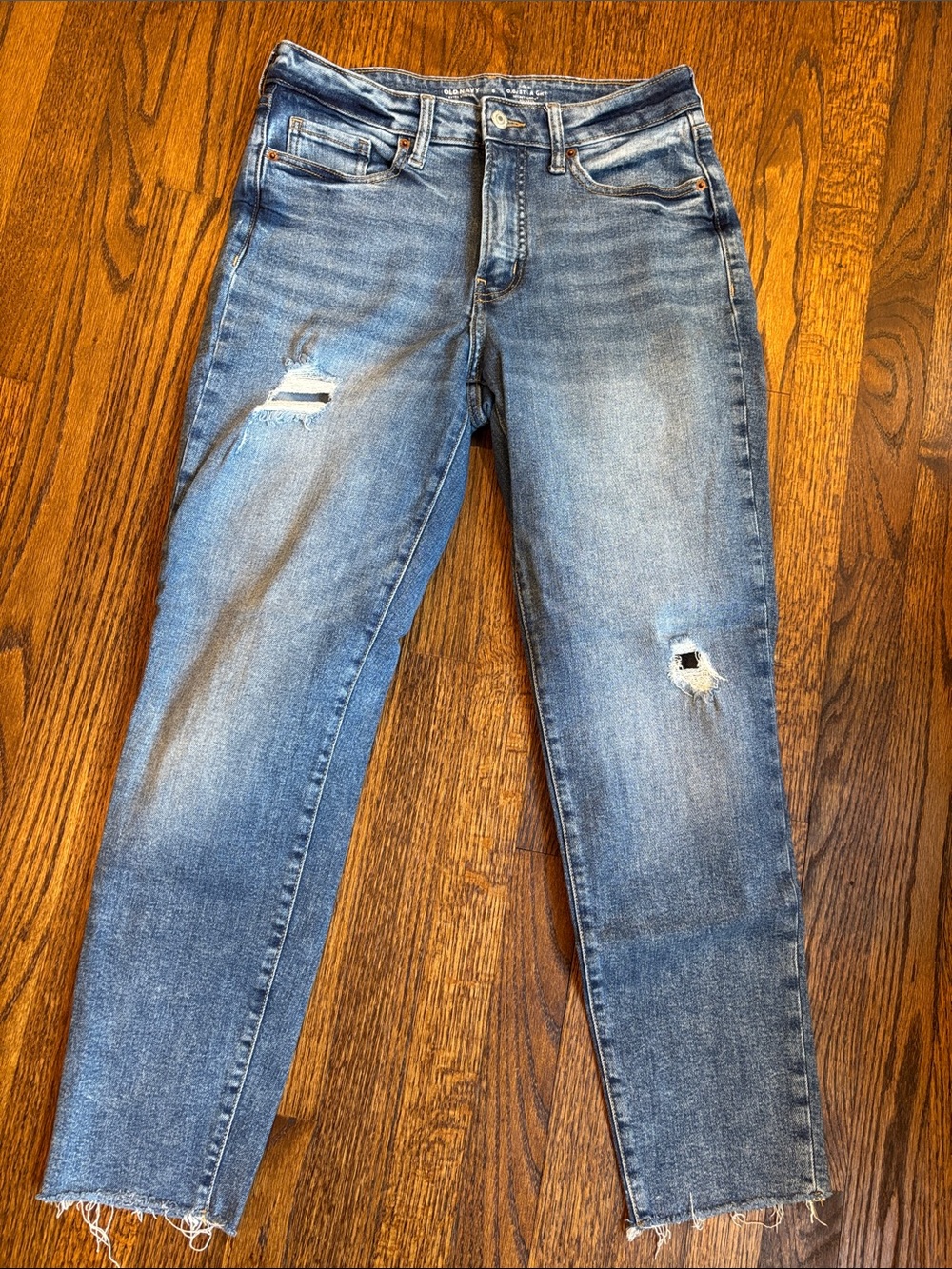 Women’s Old Navy Distressed Skinny Jeans Size 6